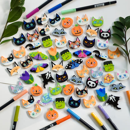 HANDMADE CLAY MAGNETS FALL 2025