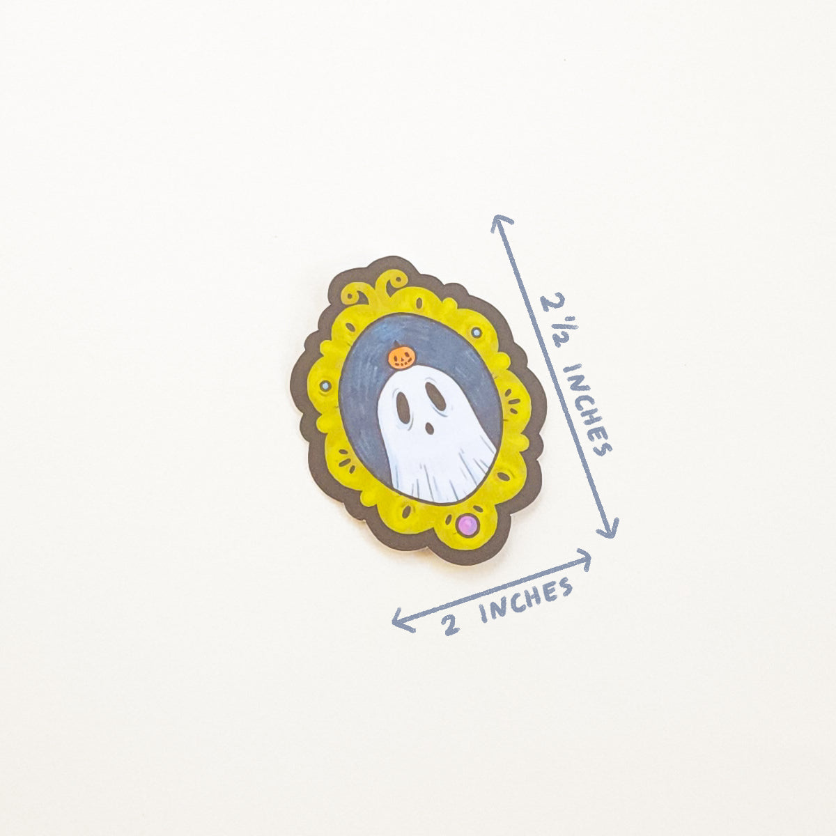 GHOST PORTRAIT STICKER