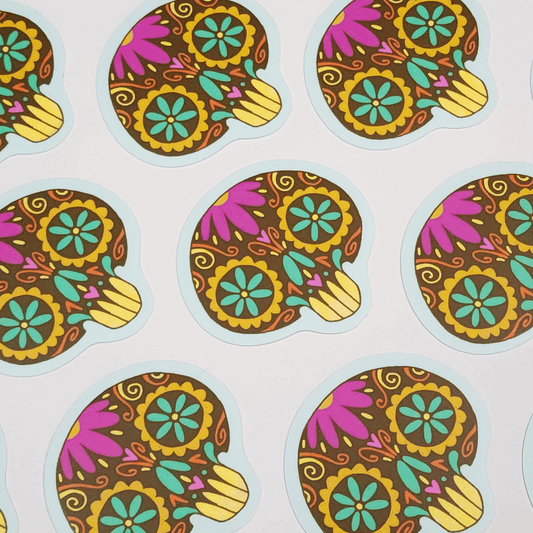 SUGAR SKULL STICKER