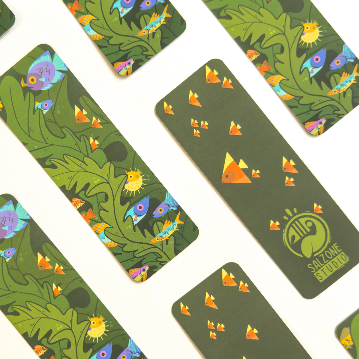 FISH & SEAWEED BOOKMARK