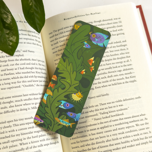 FISH & SEAWEED BOOKMARK
