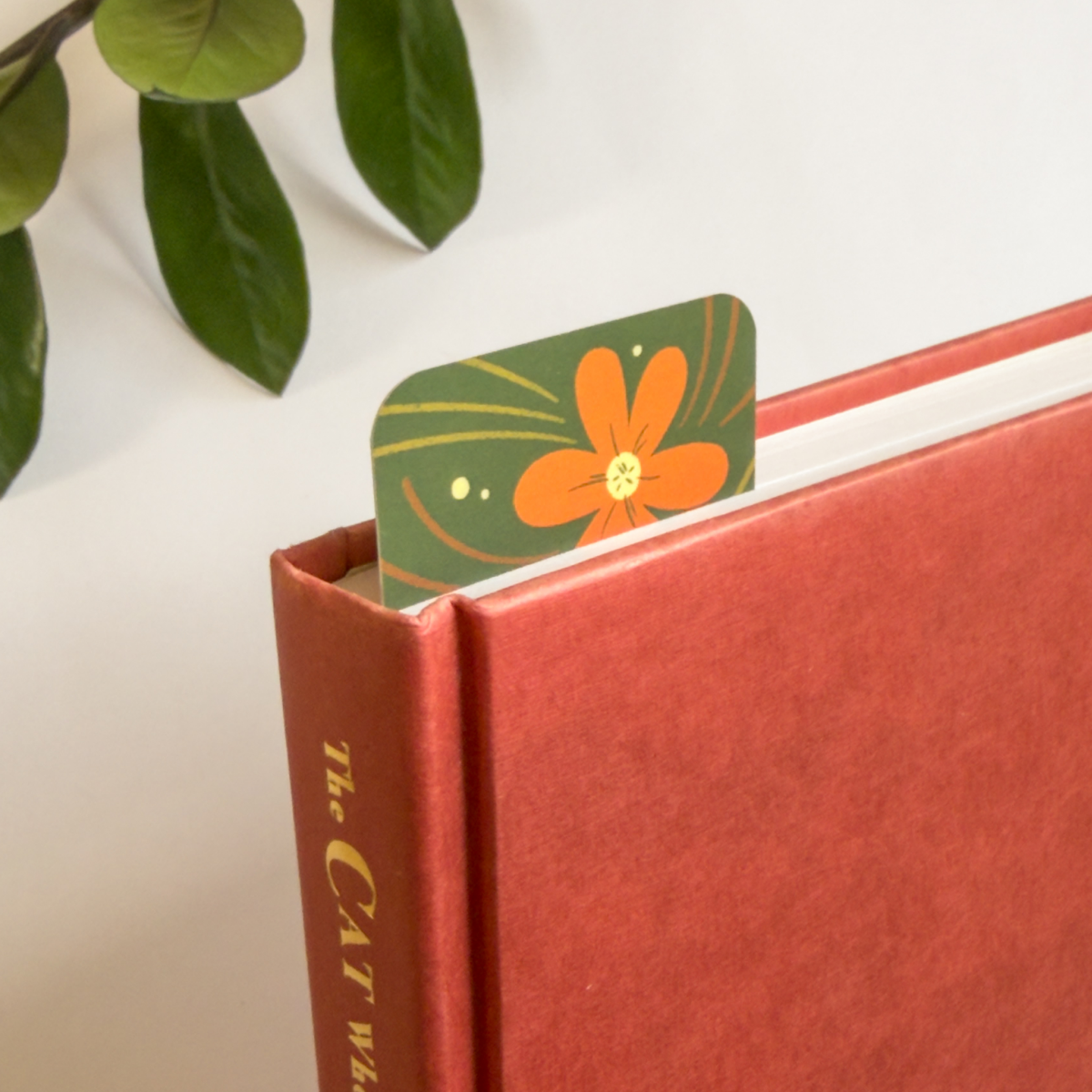 FLOWER PATTERN BOOKMARK