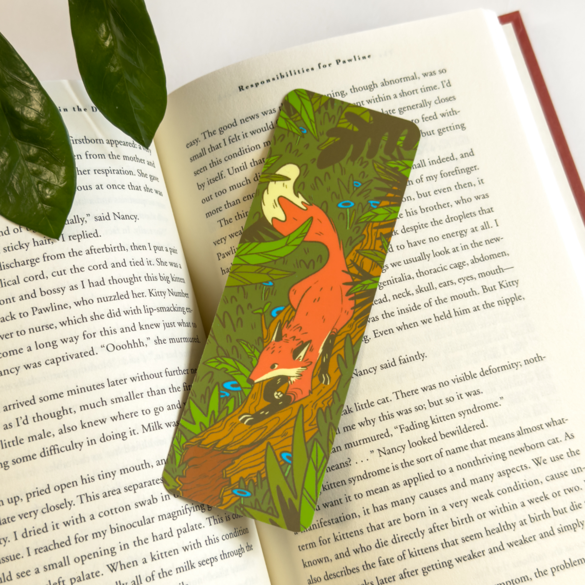 FOX BOOKMARK