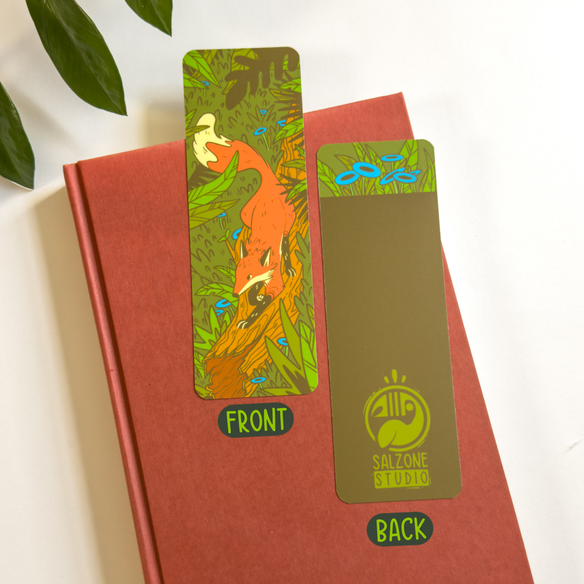 FOX BOOKMARK