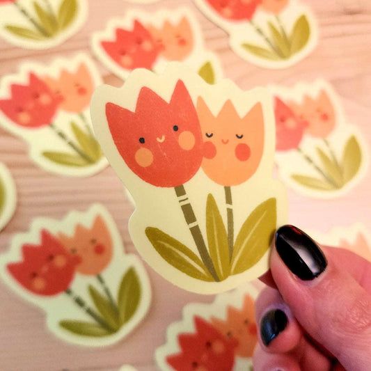 TULIPS STICKER