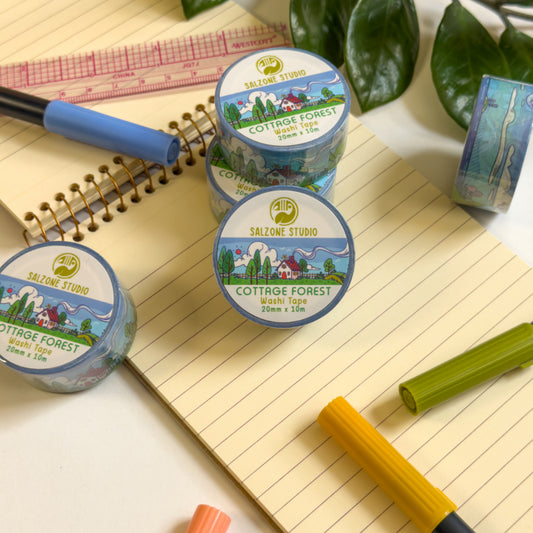 COTTAGE FOREST WASHI TAPE