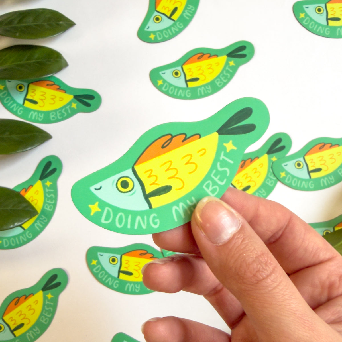 DOING MY BEST FISH MAGNET