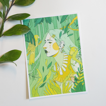 NATURE'S GODDESS PRINT