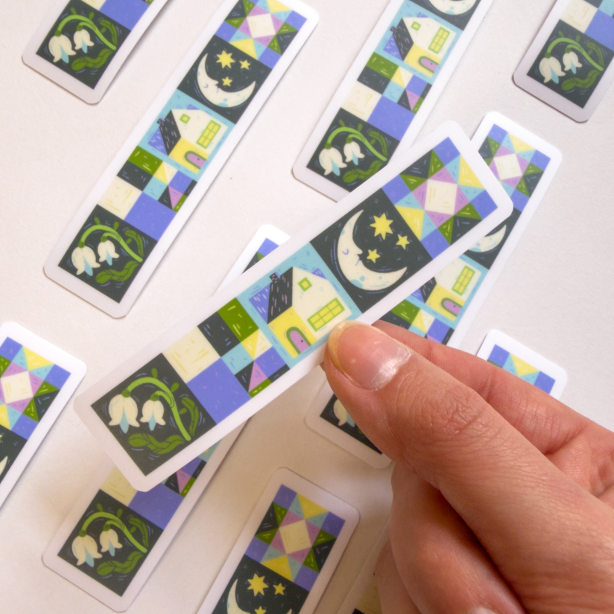 WINTER COLLAGE STICKER