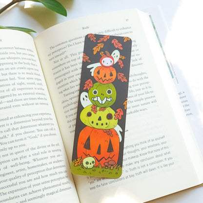 PUMPKIN STACK BOOKMARK