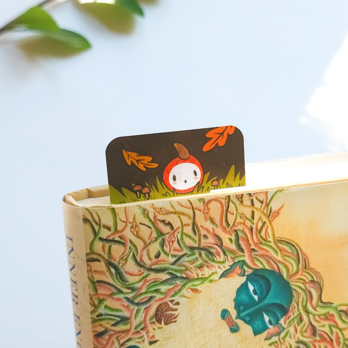 PUMPKIN STACK BOOKMARK