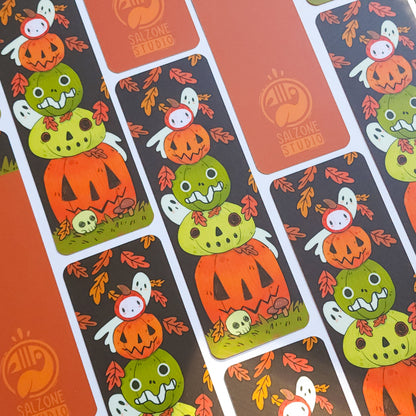 PUMPKIN STACK BOOKMARK