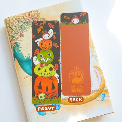 PUMPKIN STACK BOOKMARK