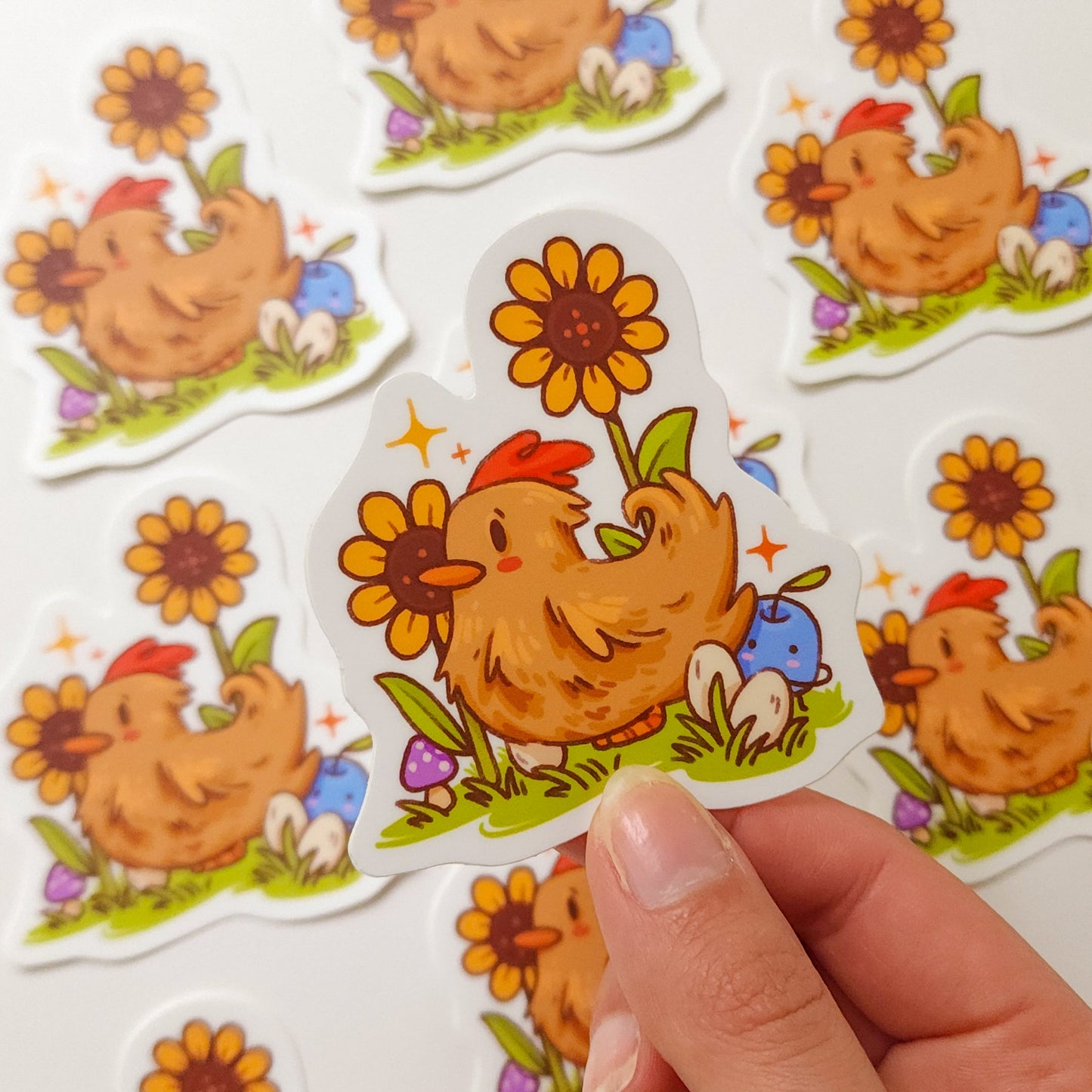 STARDEW VALLEY CHICKEN STICKER