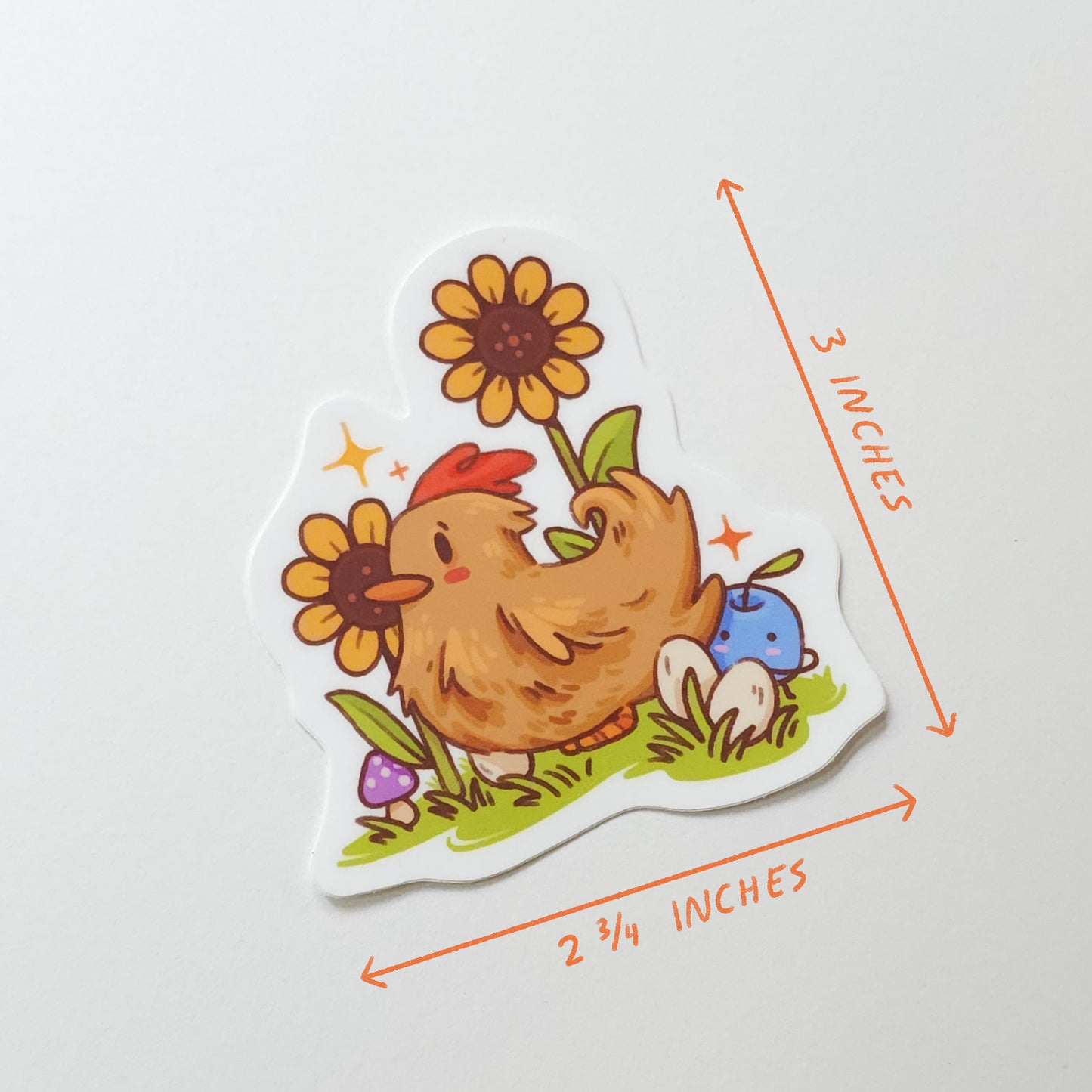 STARDEW VALLEY CHICKEN STICKER