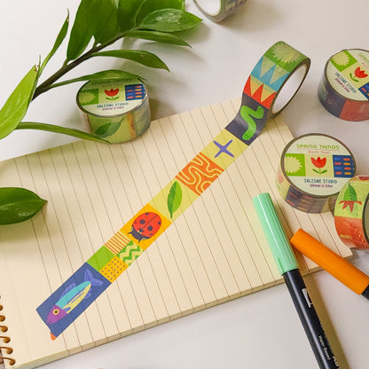 SPRING THINGS WASHI TAPE