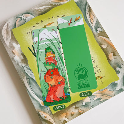 STACK O' FROGS BOOKMARK