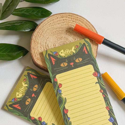 TULIP CAT NOTEPAD