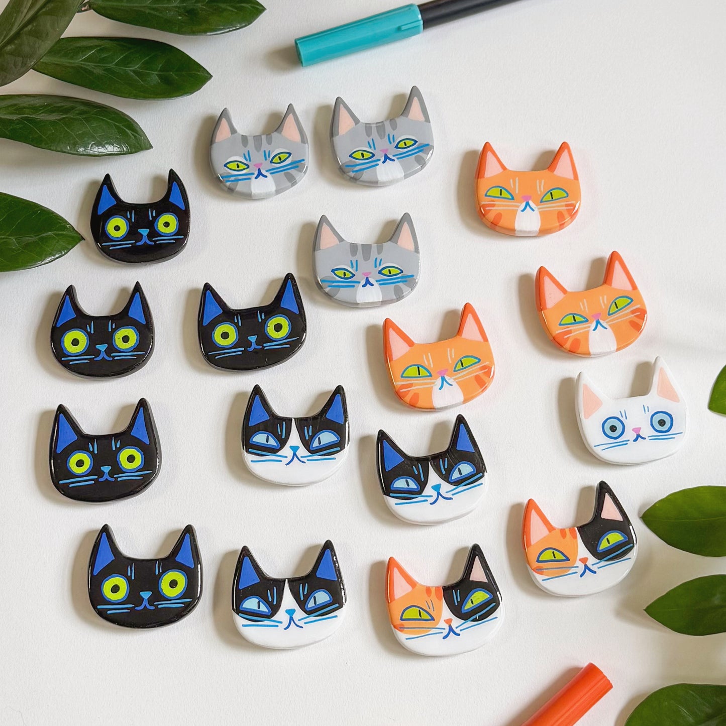 HANDMADE CLAY MAGNETS SUMMER 2026