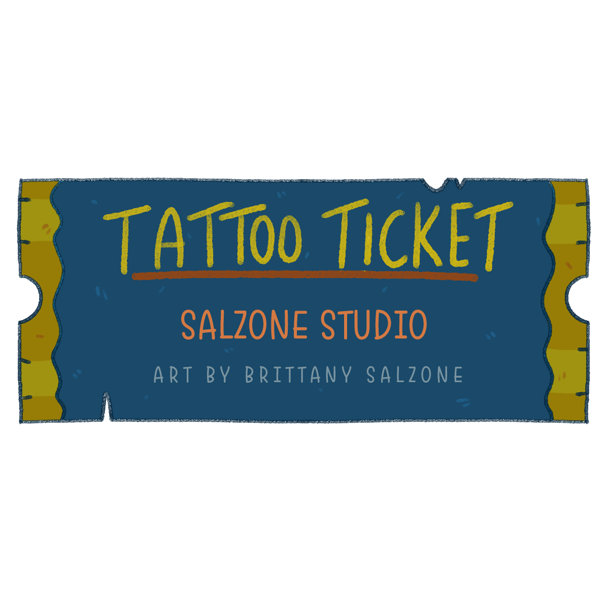 TATTOO TICKET – Salzone Studio