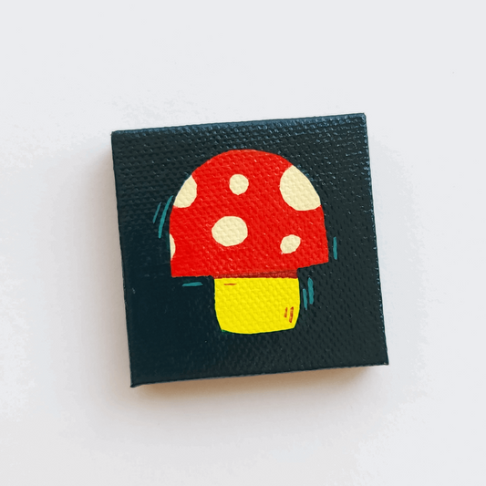 TOADSTOOL MINI PAINTING