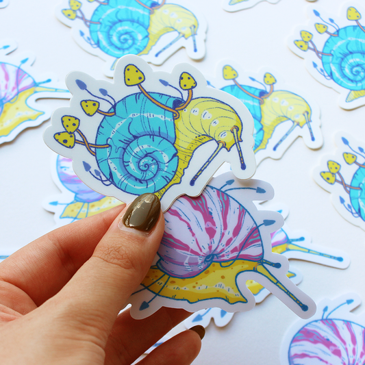 ✦ SNAIL STICKER SET ✦